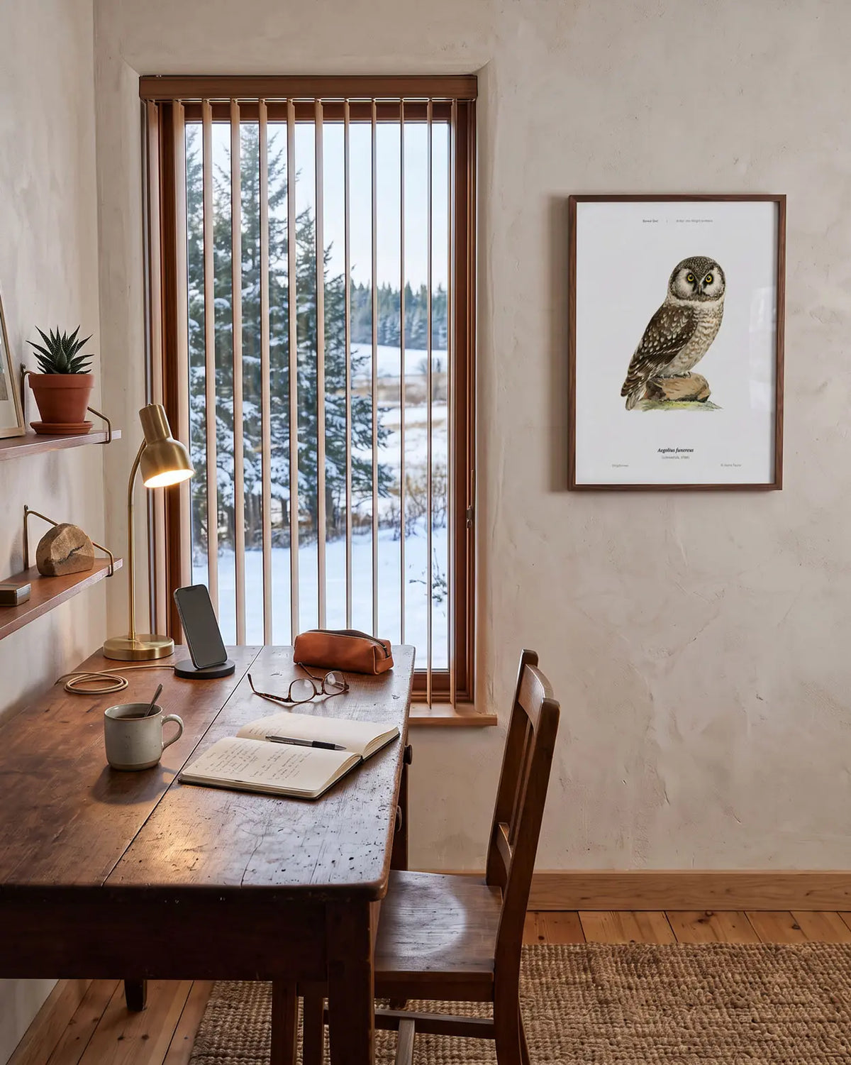 Boreal Owl Art Print