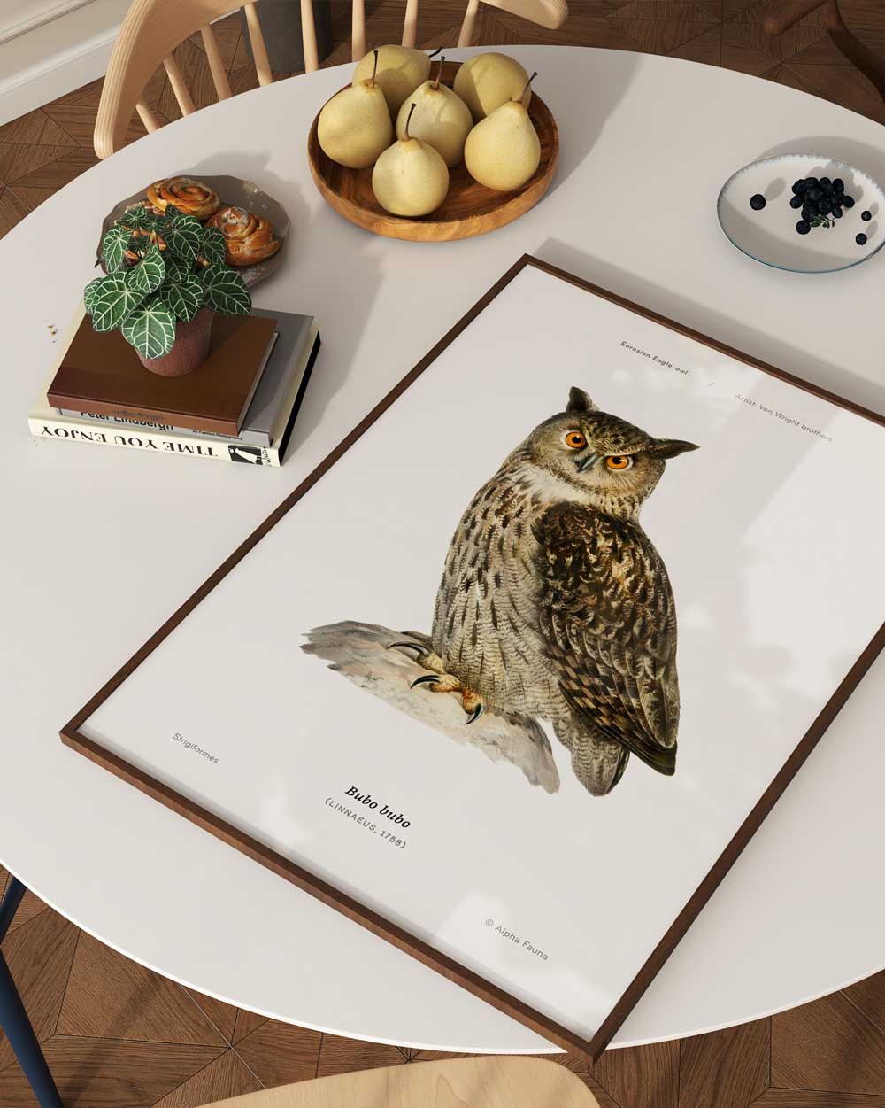 Eurasian Eagle-Owl Art Print