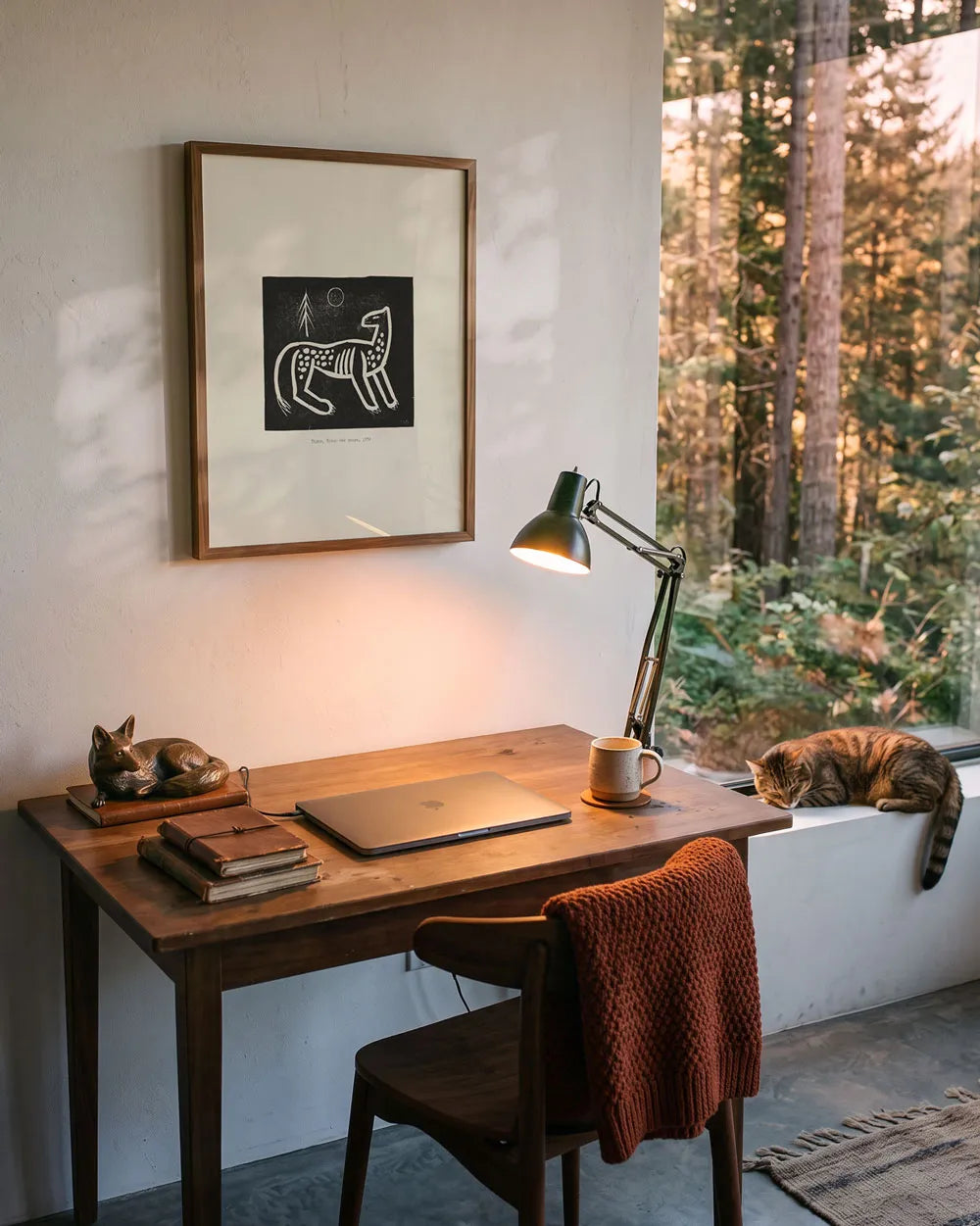 Primal Tiger Art Print