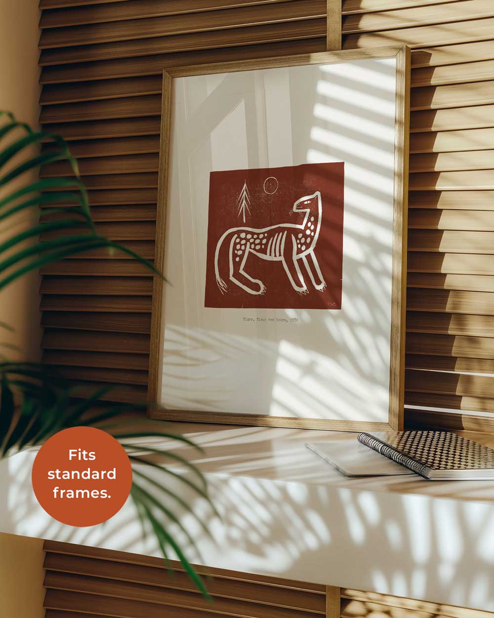 Primal Tiger Art Print