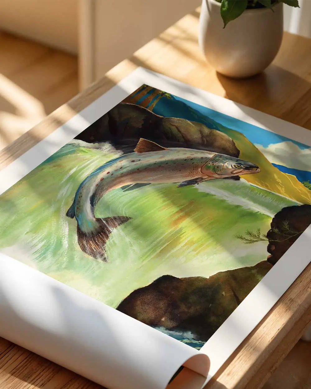 Atlantic Salmon Art Print