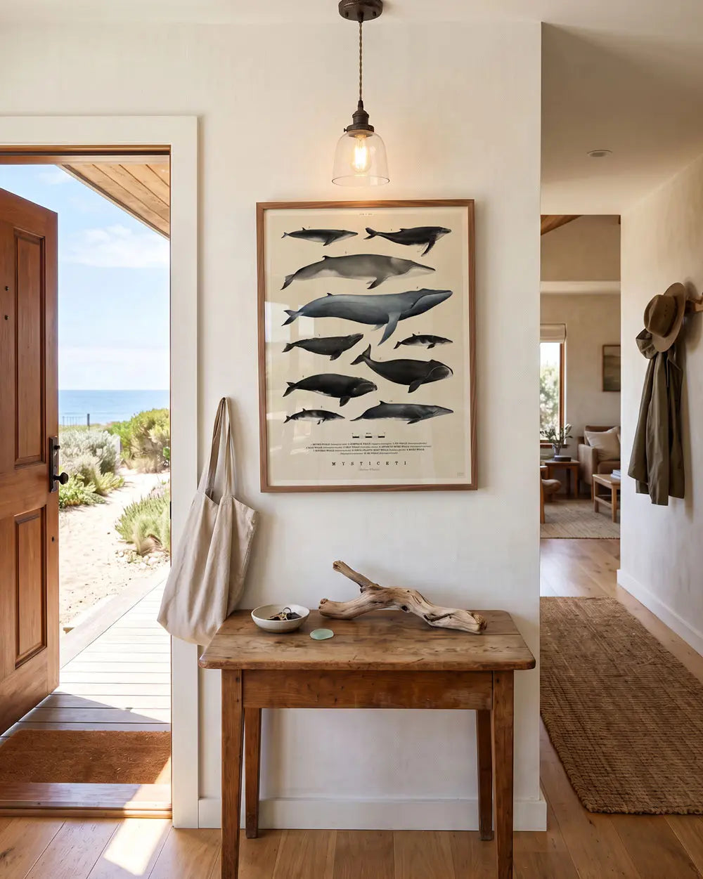 Baleen Whales Art Print