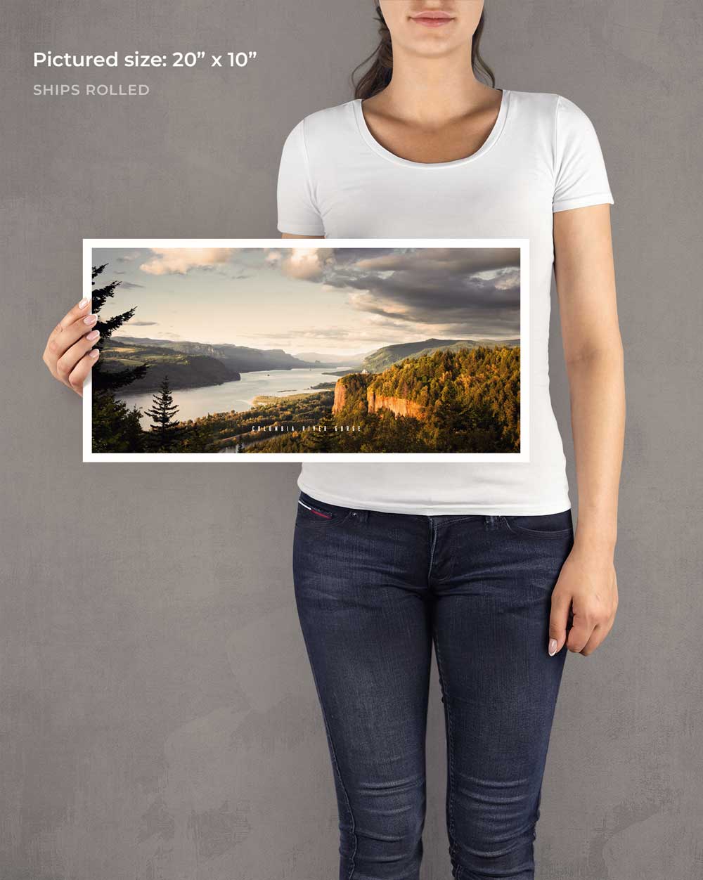 Columbia River Gorge Art Print