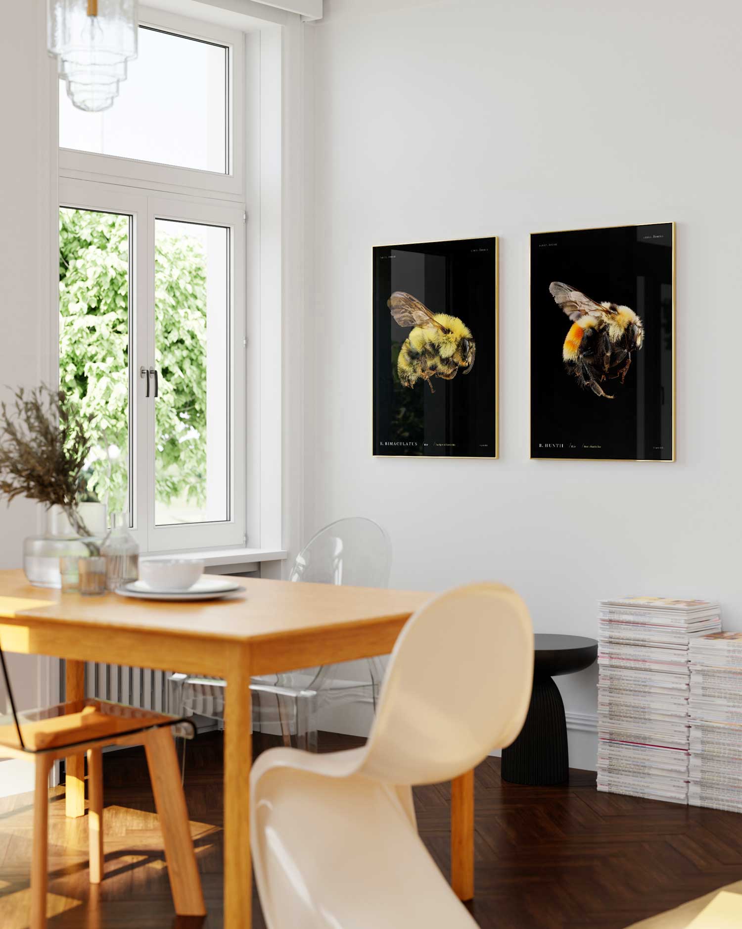 Hunt's Bumble Bee Art Print