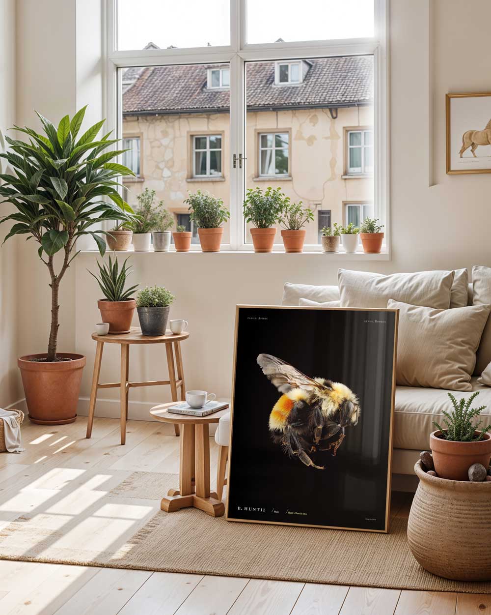 Hunt's Bumble Bee Art Print