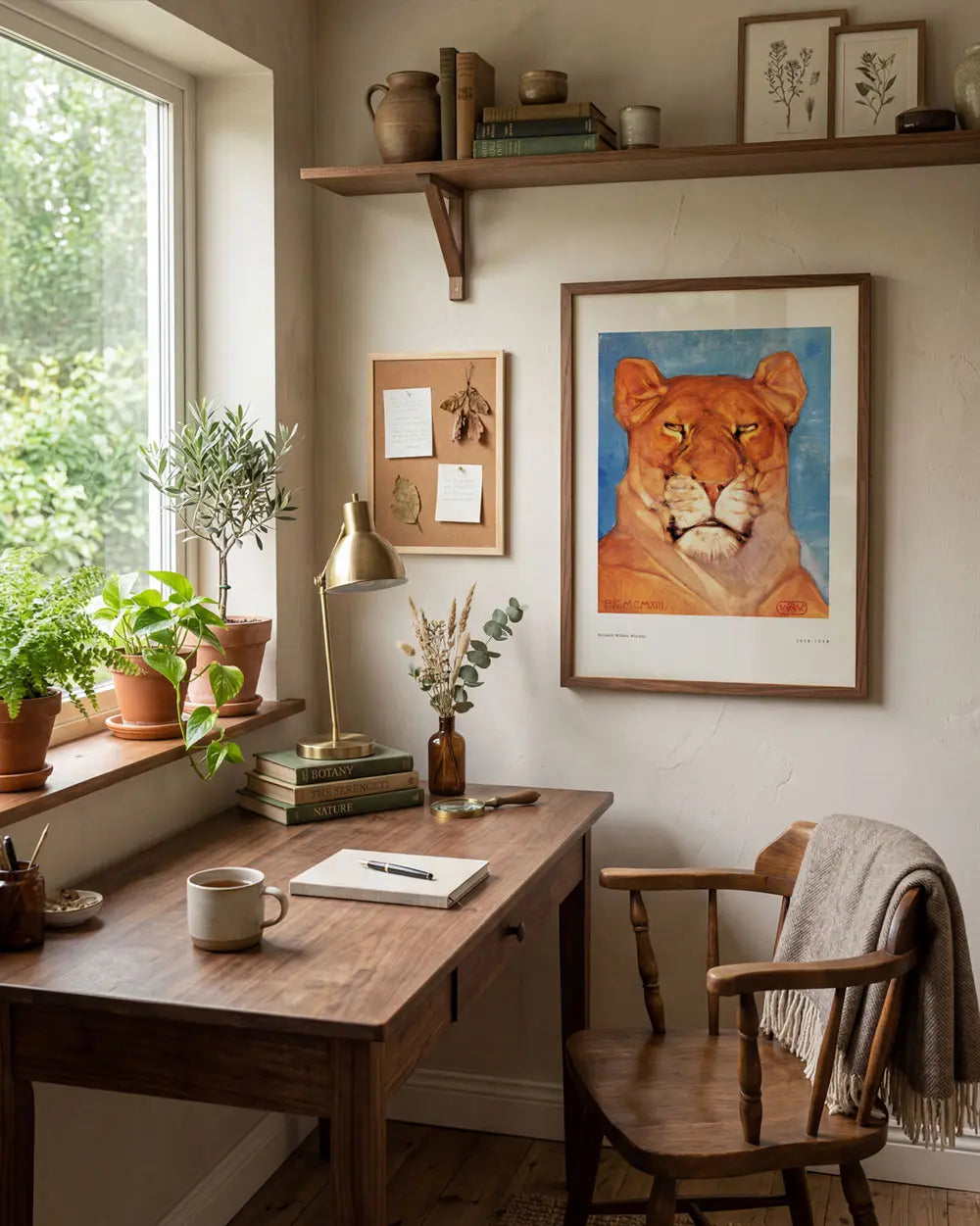 Lioness Art Print