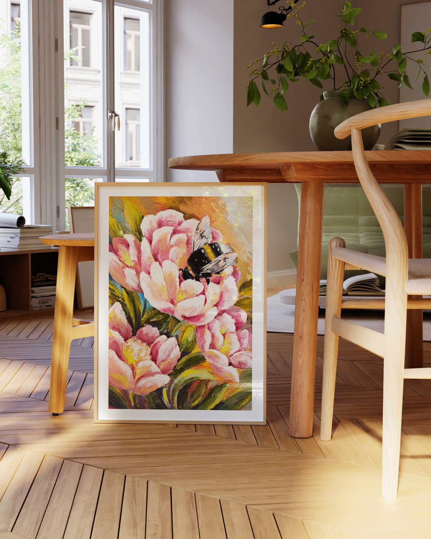 Pink Blossom Paradise Art Print