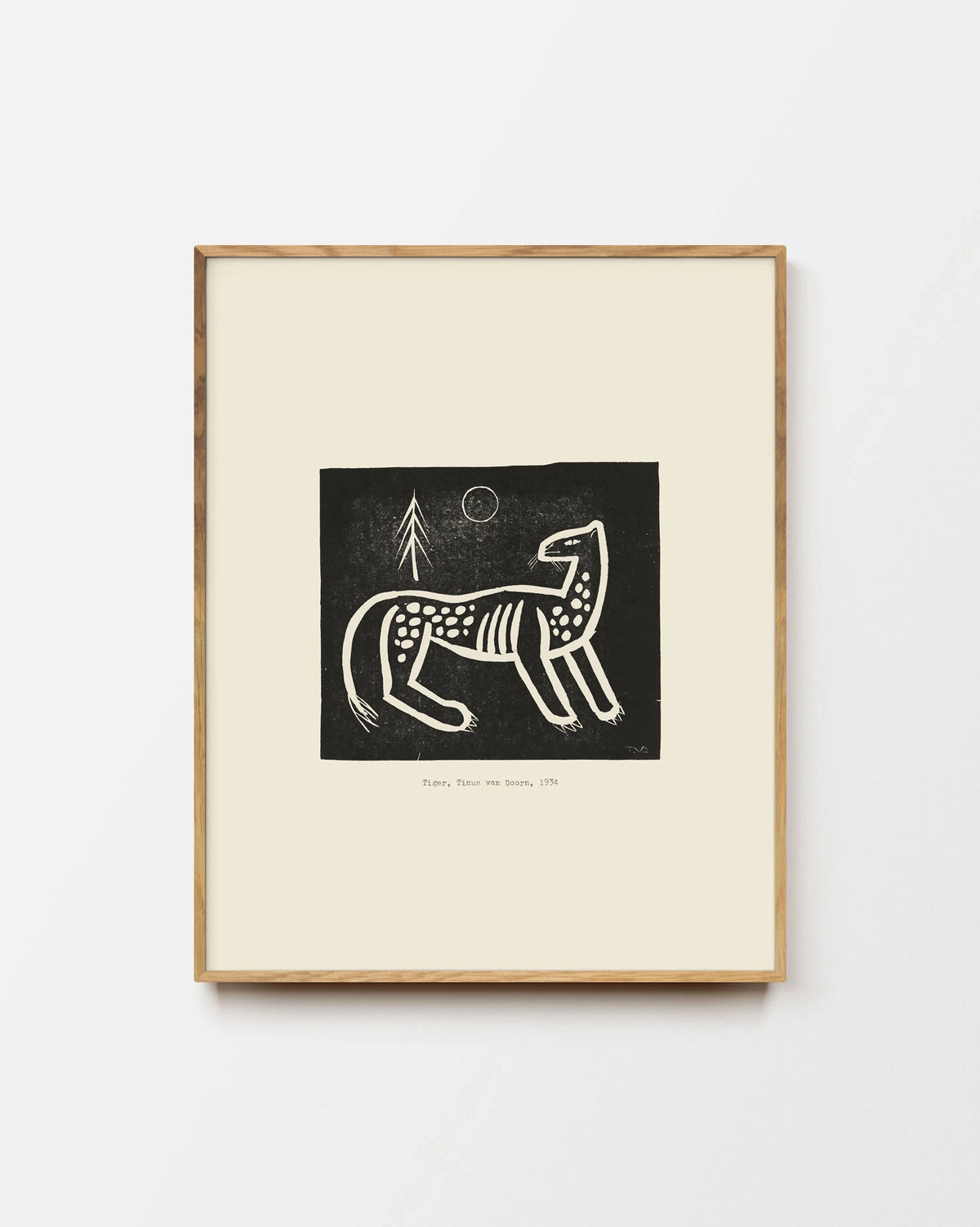 Primal Tiger Art Print