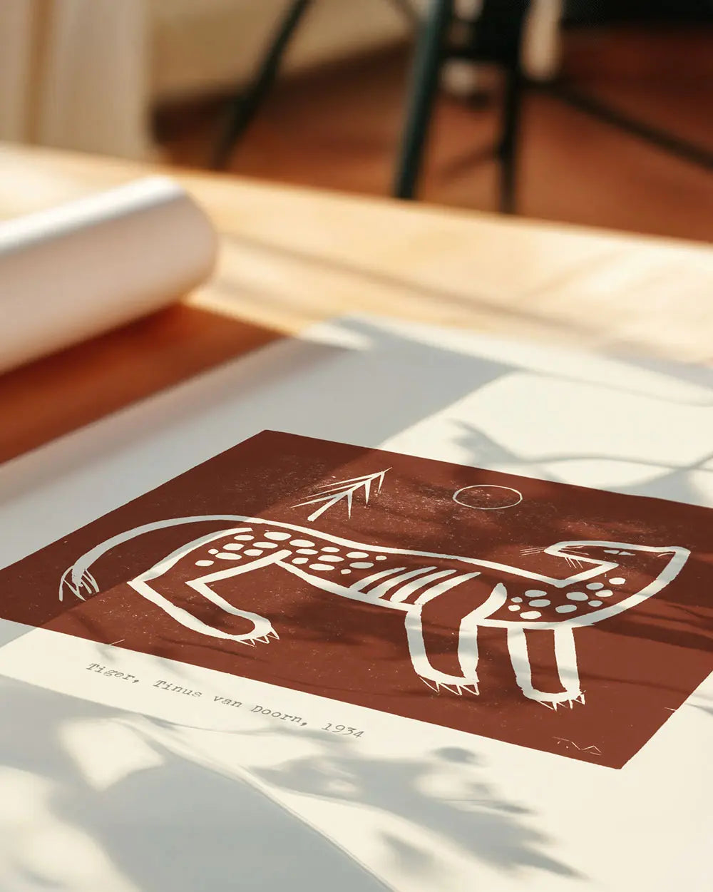 Primal Tiger Art Print