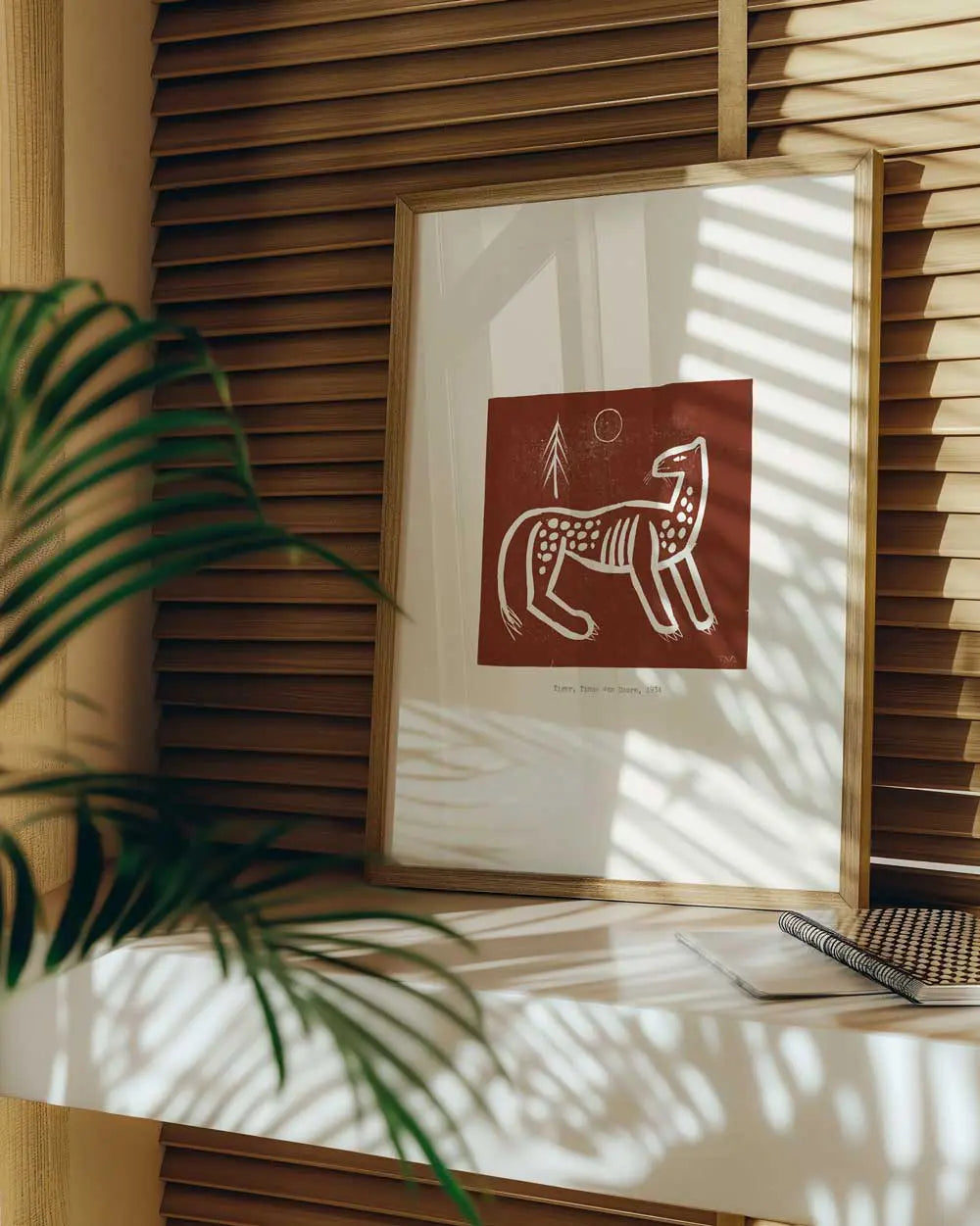 Primal Tiger Art Print