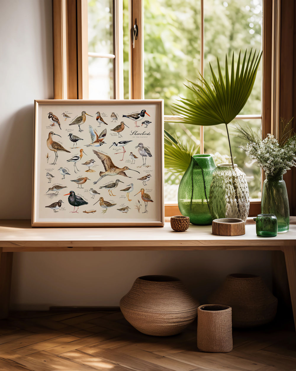 Shorebirds Of The Pacific Art Print