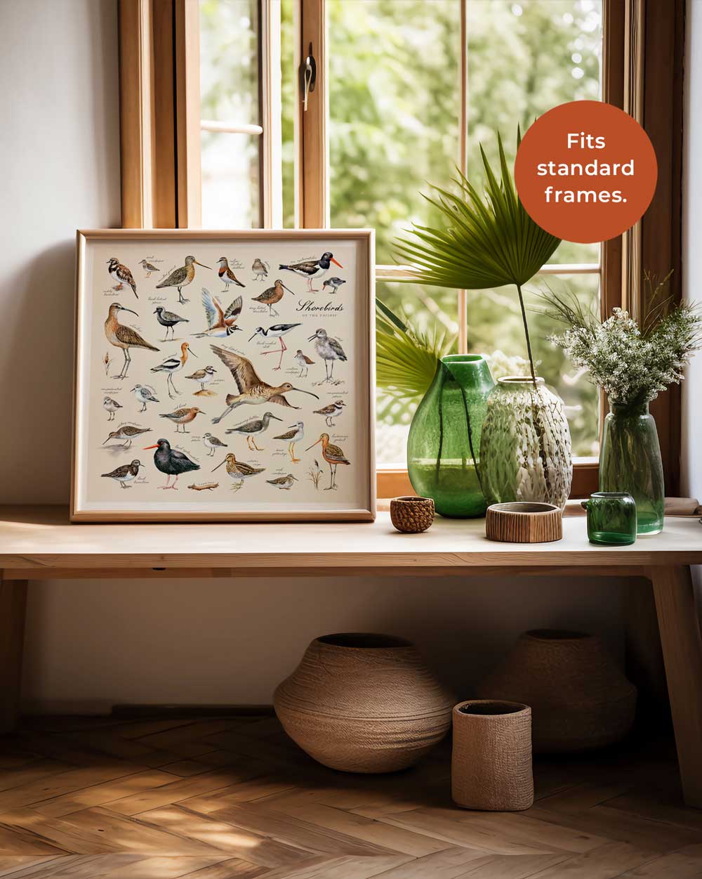 Shorebirds Of The Pacific Art Print