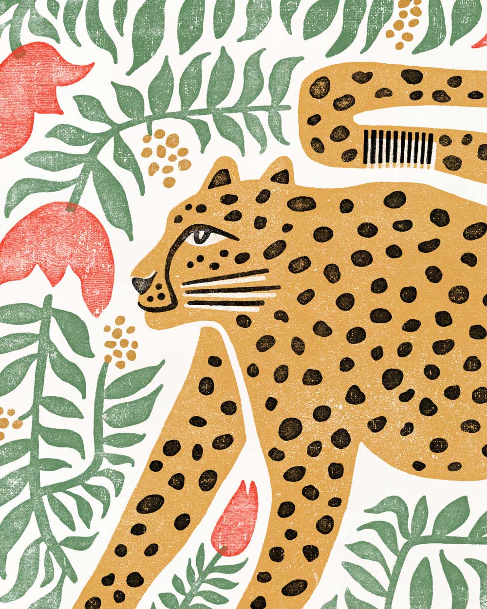 Spotted Cheetah Art Print