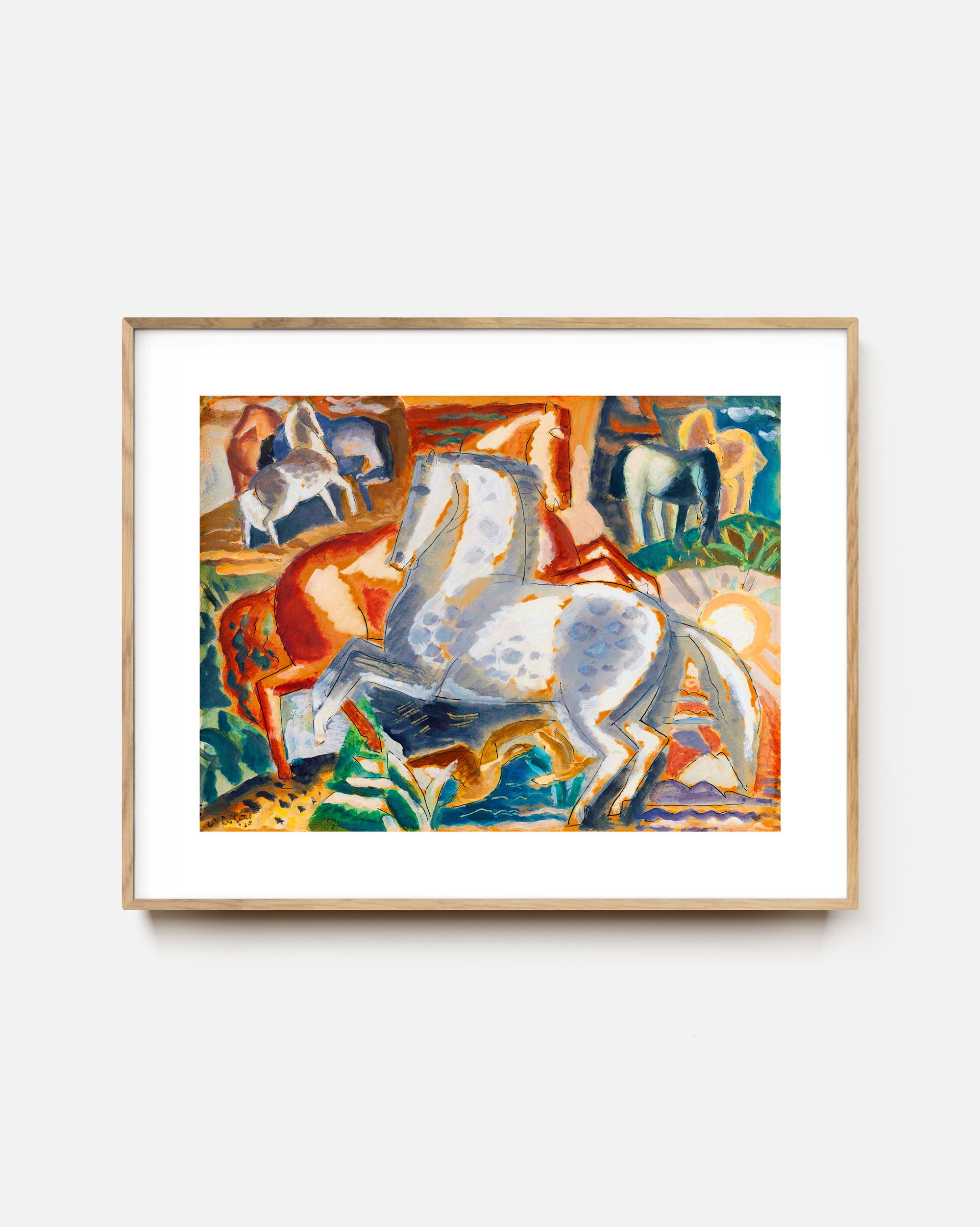 Wild Horses Art Print