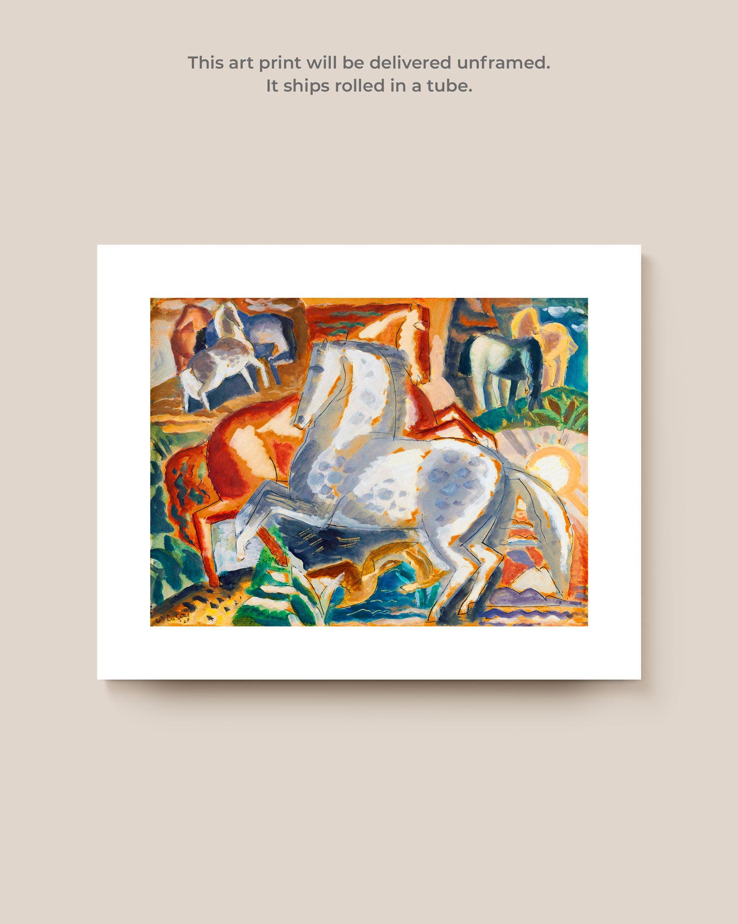 Wild Horses Art Print