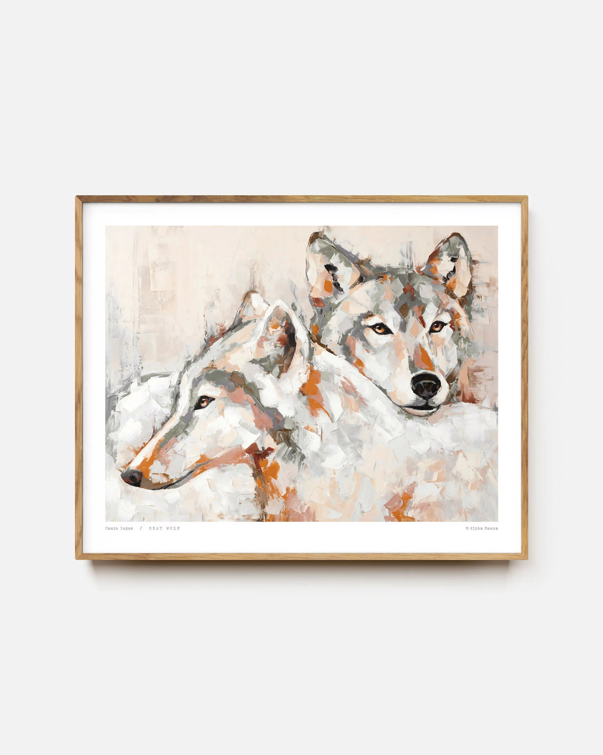 Wilderness Wolves Art Print