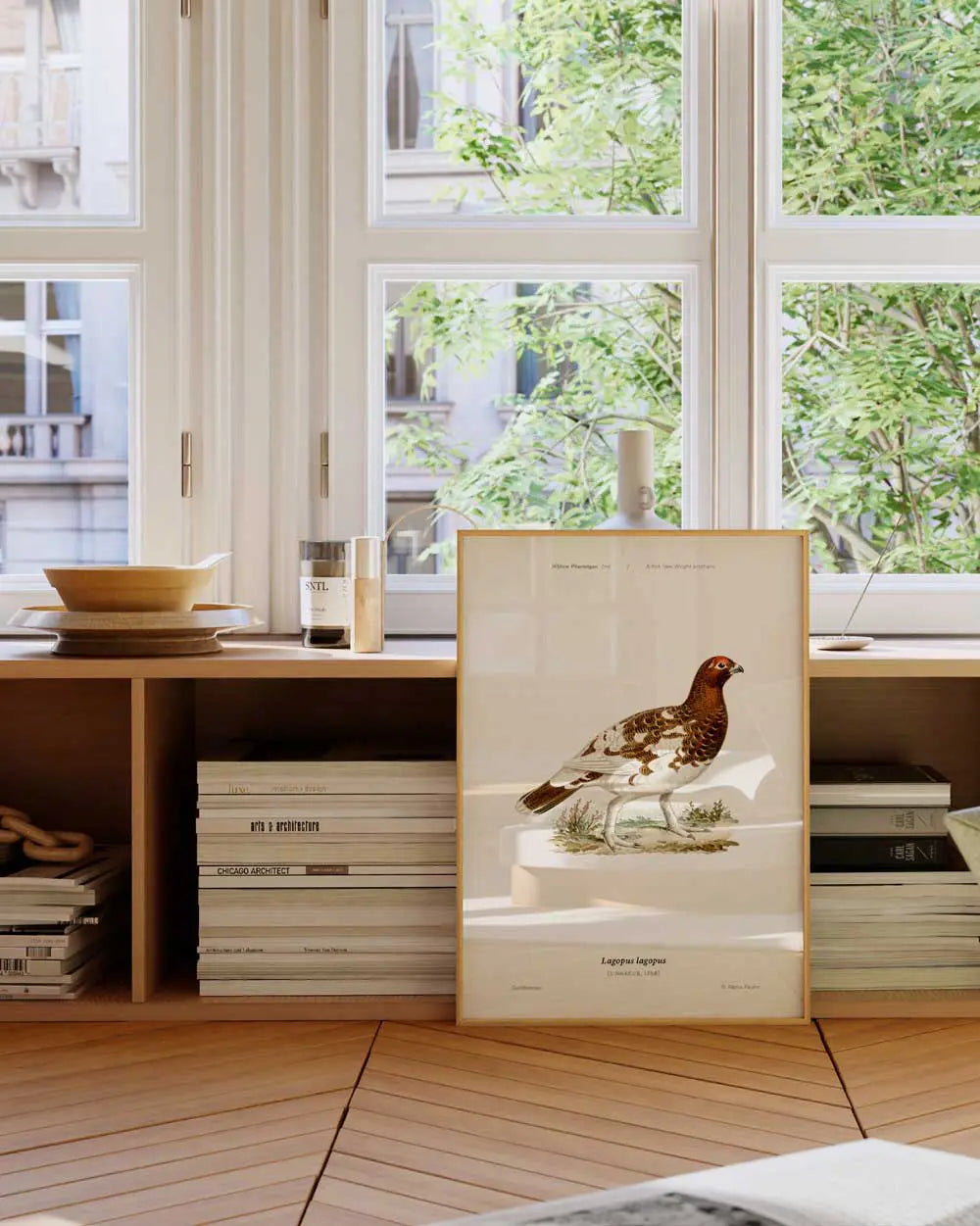 Willow Ptarmigan Art Print