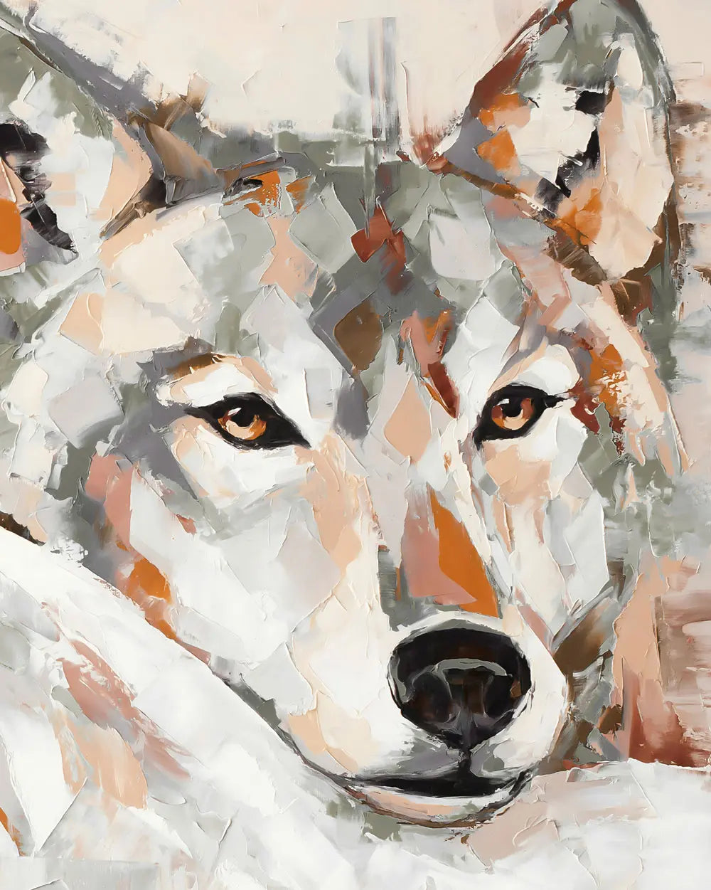 Wilderness Wolves Art Print