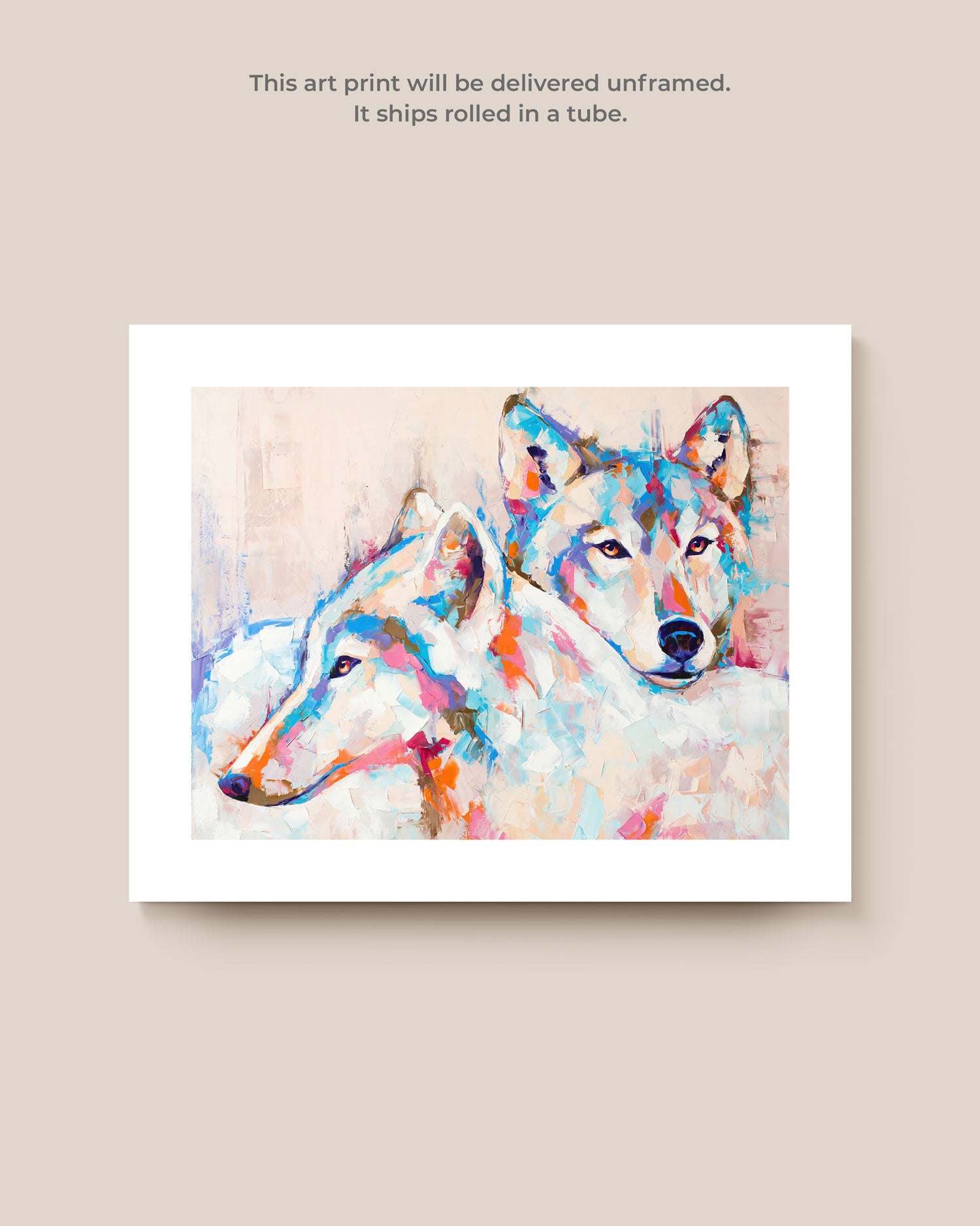 Wolf Pack Art Print